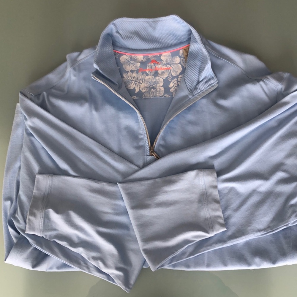 Tommy Bahamas lightweight pullover 1/4 zip